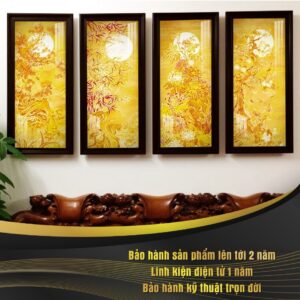 Chính sách bảo hành tranh tứ quý lan mai cúc trúc tại DecorNow