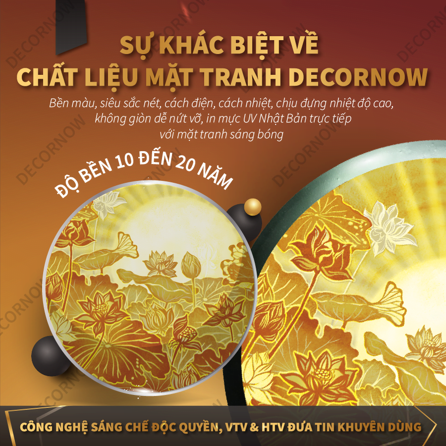 Top 10 Mẫu Tranh Trúc Chỉ Tròn Bán Chạy Nhất DecorNow 13 Sự khác biệt về chất liệu mặt tranh.