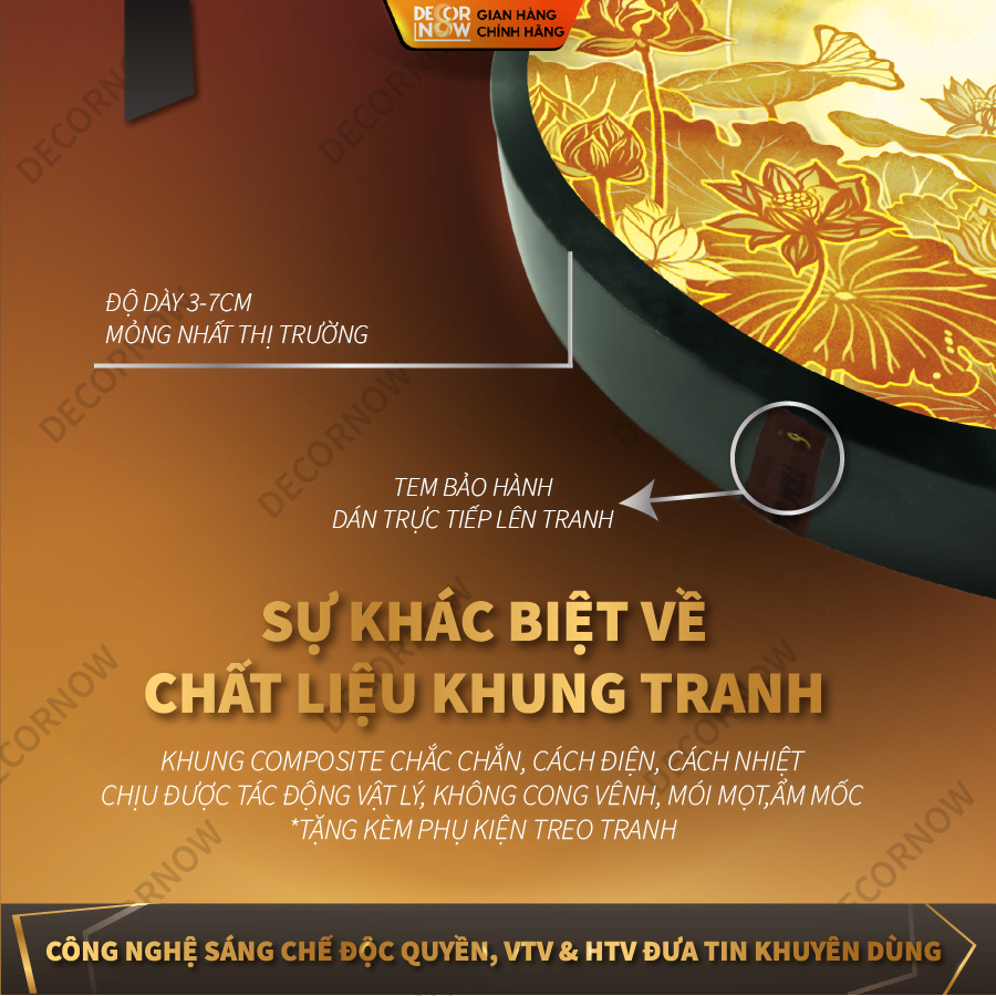 Top 10 Mẫu Tranh Trúc Chỉ Tròn Bán Chạy Nhất DecorNow 14 Sự khác biệt về chất liệu khung tranh