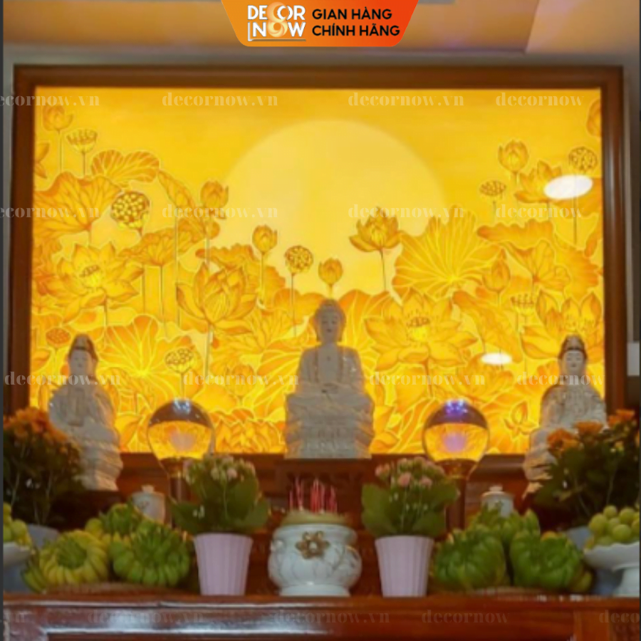 Liên Hoa: Loài Hoa Vốn Thuộc Về Nơi Thiên Thượng Tại Sao Lại Xuất Hiện Ở Chốn Trần Gian? 3 Liên Hoa gắn liền với Phật Giáo thông qua tranh trúc chỉ DecorNow