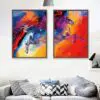 Tranh Treo Tường Canvas Ngựa Sơn Dầu - DECORNOW T6