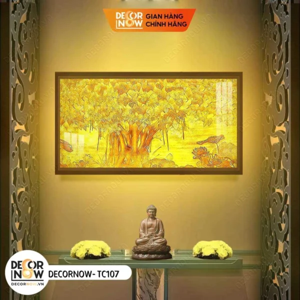 Top 5 Mẫu Tranh Trúc Chỉ Bồ Đề Bán Chạy Nhất 2023 2 Tranh trúc chỉ Bồ Đề TC107