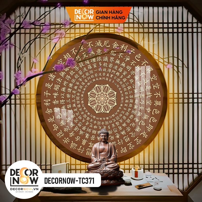 Tranh Bát Nhã Tâm Kinh Là Gì? Top 10 Tranh Bát Nhã Tâm Kinh 2023 7 DECORNOW DCN TC371