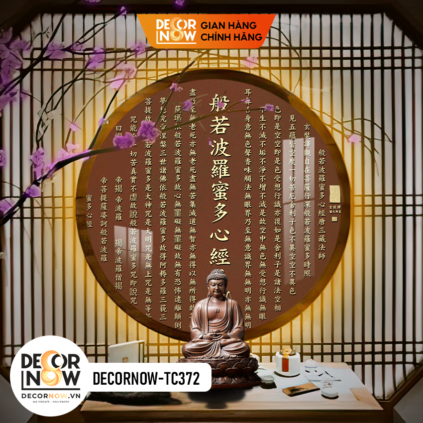 Tranh Bát Nhã Tâm Kinh Là Gì? Top 10 Tranh Bát Nhã Tâm Kinh 2023 11 DECORNOW DCN TC372