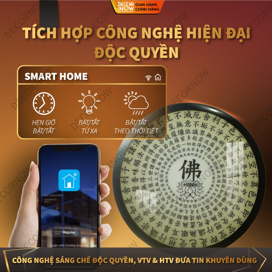 Tranh Bát Nhã Tâm Kinh Là Gì? Top 10 Tranh Bát Nhã Tâm Kinh 2023 18 Tích hợp công nghệ thông minh Smarthome vào tranh.