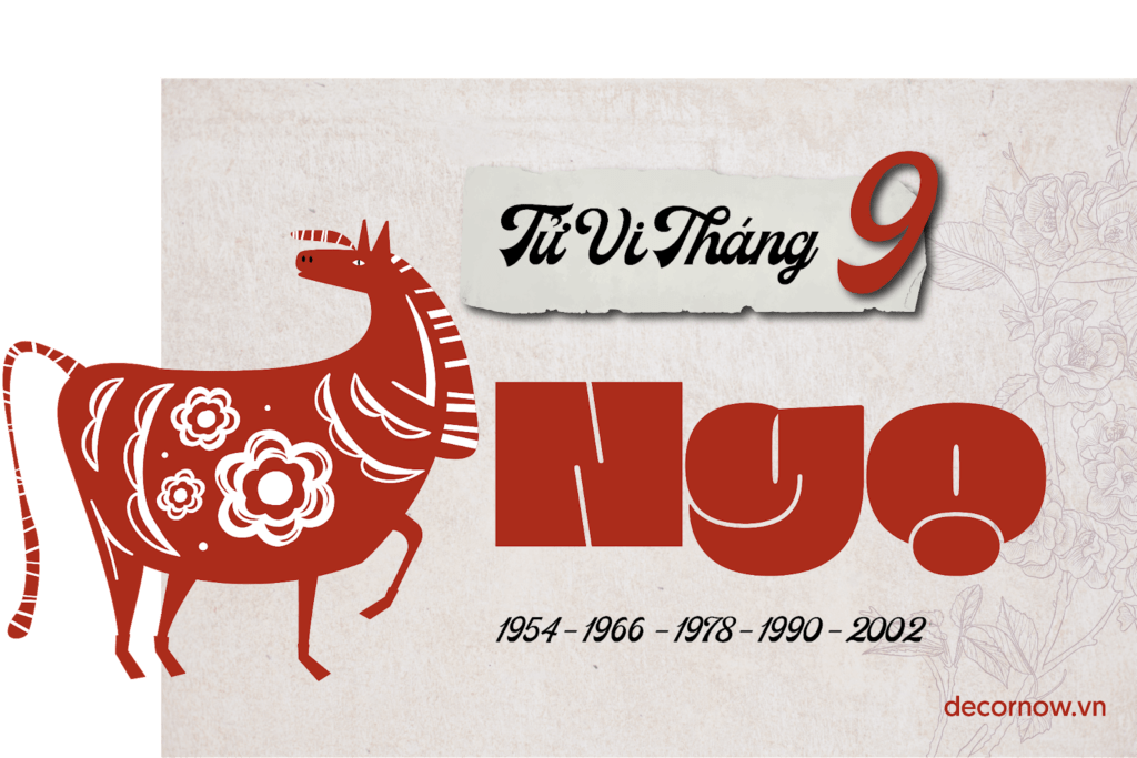  Tuổi Ngọ- Tử Vi Tháng 9/2023 