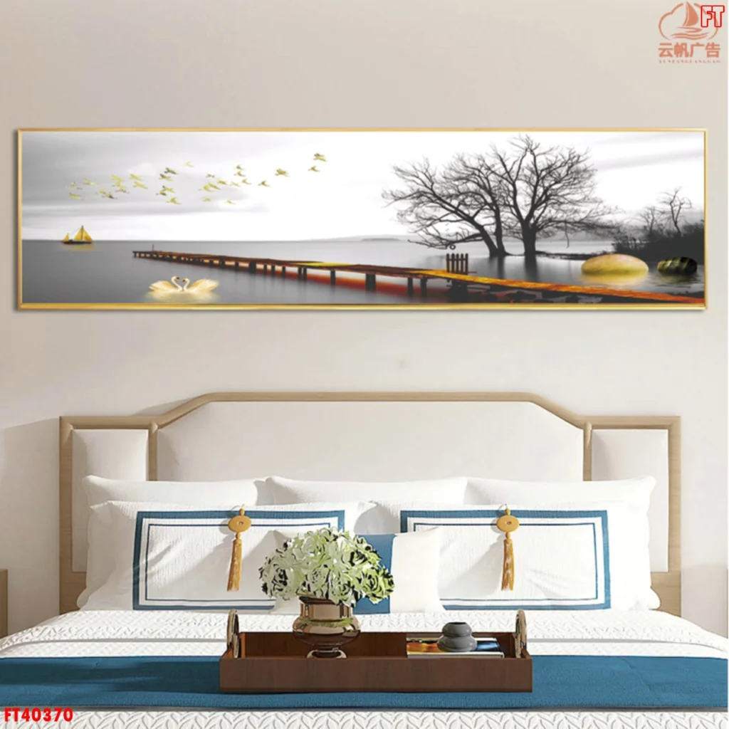 Cách bố trí tranh trang trí phòng ngủ đẹp và hiện đại 6 cách bố trí tranh trang trí phòng ngủ cho người lớn tuổi