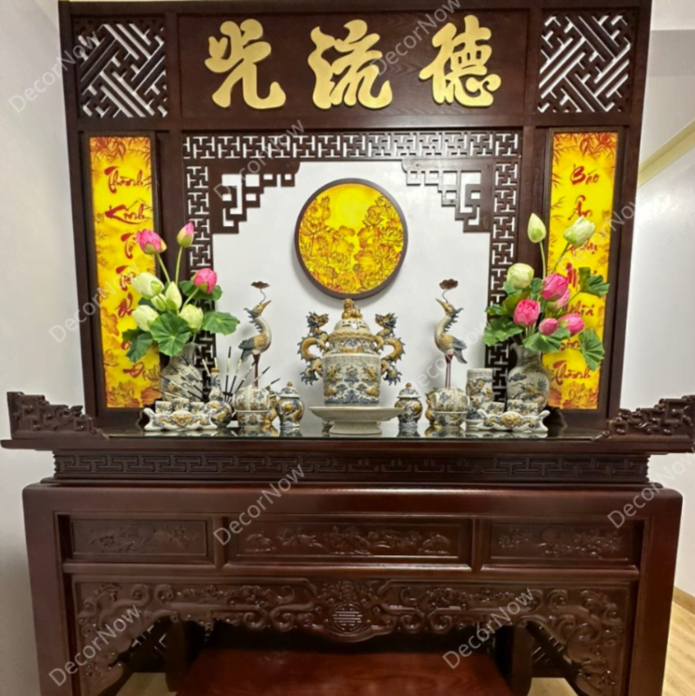 Nhà 2 tầng nên đặt bàn thờ ở đâu hợp phong thuỷ 17 Đặt bàn thờ ở đâu hợp phong thủy cho căn nhà