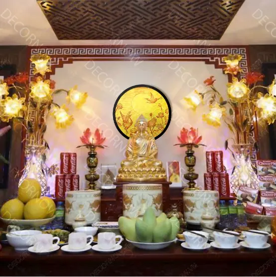 Tổng Hợp 14 Ngày Lễ Âm Lịch Lớn Ở Việt Nam 6 Bàn Thờ Phật- Tranh Trúc Chỉ DecorNow