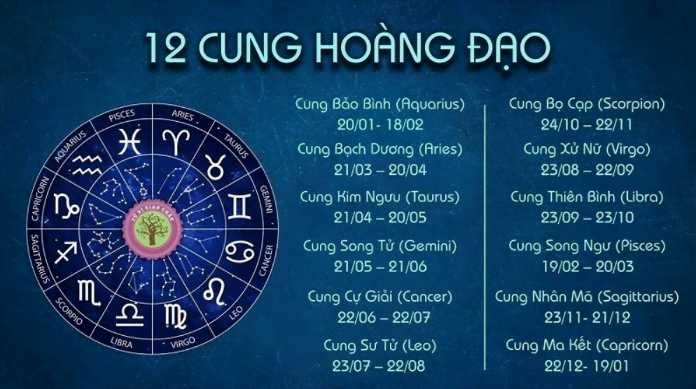 Tử vi 12 Cung Hoàng Đạo Năm 2024