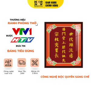 Bài Vị Tổ Tiên Chữ Hán TC438