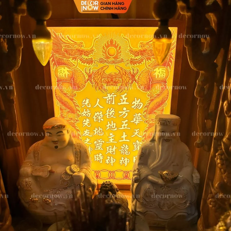 Bài vị Thần Tài Thổ Địa 