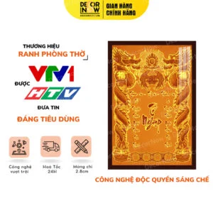 Bài Vị Tổ Nghiệp Chữ Việt DECORNOW DCN-TC439