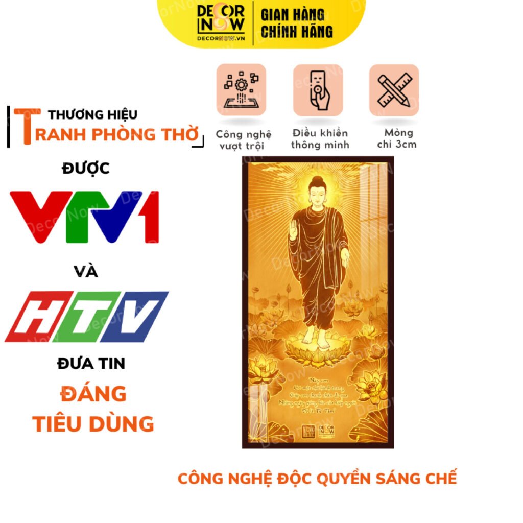 Tranh Phật ánh sáng nổi: Tâm linh & phong thủy hiện đại 20 https://decornow.vn/san-pham/tranh-truc-chi-in-dung-hinh-phat-decornow-dcn-tc454/