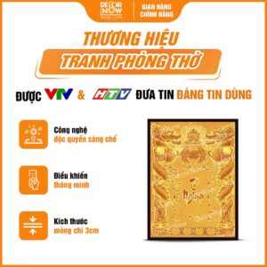 Giới thiệu chung về bài vị Tổ Nghiệp chữ Việt khảm vàng DecorNow TC439