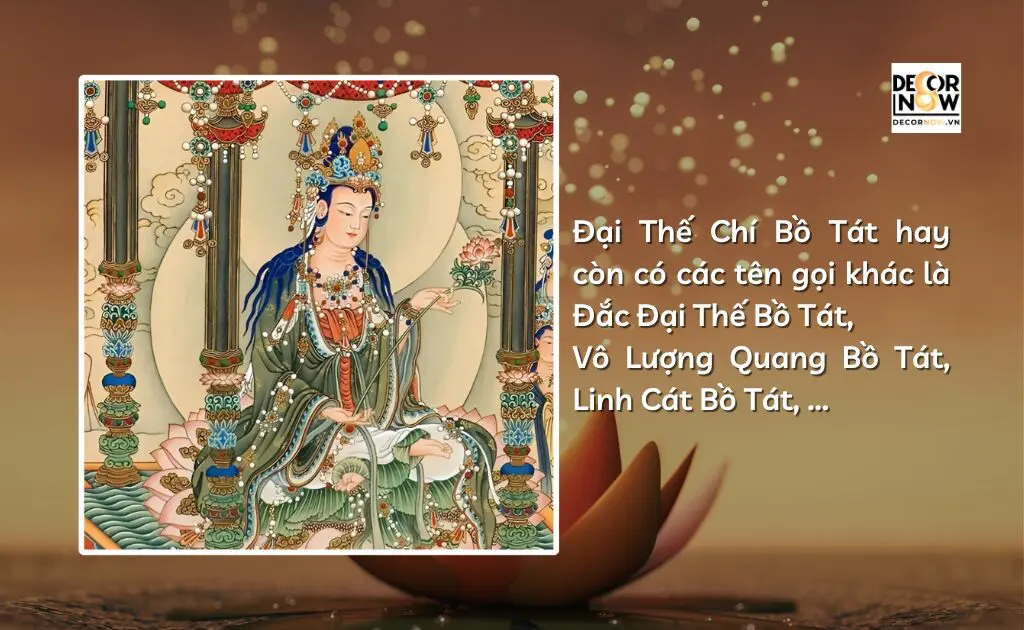 Đại Thế Chí Bồ Tát là ai?