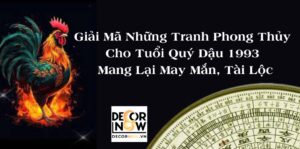 Tranh phong thủy cho tuổi quý dậu