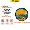 Tranh Hiện Đại In Vuông Hình Cây Kim Tiền Và Hươu DECORNOW DCN-HD6