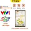 Tranh Đèn Hiện Đại In Đứng Họa Tiết Hoa Sen Trắng Chim Hạc Và Bầu Trời DECORNOW DCN-HD79