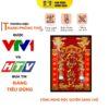 Tranh Trúc Chỉ In Đứng Cửu Huyền Thất Tổ Kèm Tứ Linh Màu DECORNOW DCN-TC502