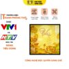 Tranh Trúc Chỉ In Vuông Chữ Phúc Vuông DECORNOW DCN-TC515