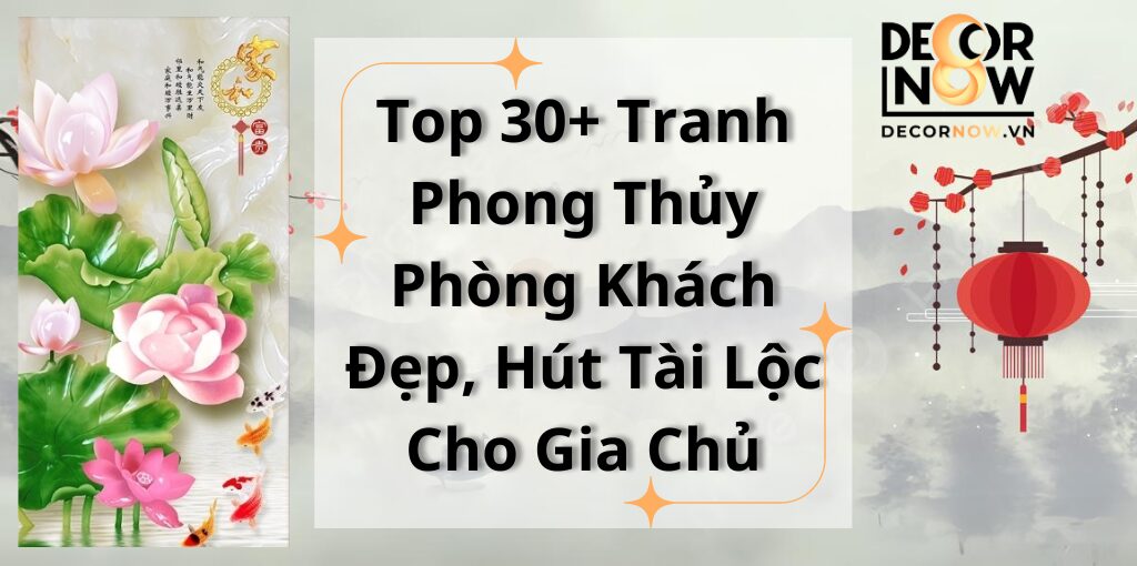 Tranh phong thủy phòng khách