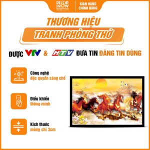 Tổng quan tranh treo tường Mã Đáo Thành Công DecorNow HD98