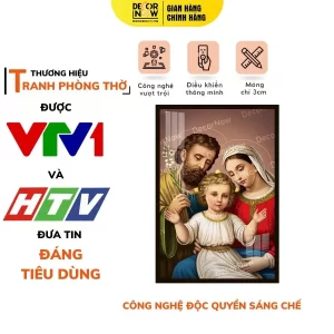 Tranh Công Giáo Mẫu Chúa DECORNOW DCN- HD801