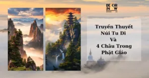 Truyền Thuyết Núi Tu Di Và 4 Châu Trong Phật Giáo