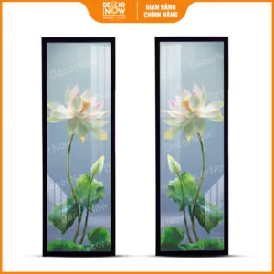 Tổng quan tranh hoằng pháp đối Sen Trắng Tinh Khôi HD846