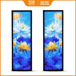 Tổng quan tranh hoằng pháp đối Sen Xanh Hy Vọng HD844