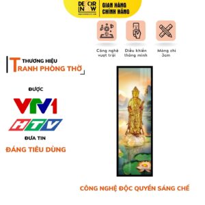 Tranh Hoằng Pháp Đứng Đại Thế Chí Bồ Tát DecorNow HD854