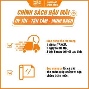 Chính sách hậu mãi dành cho tranh tung cuc truc mai DecorNow