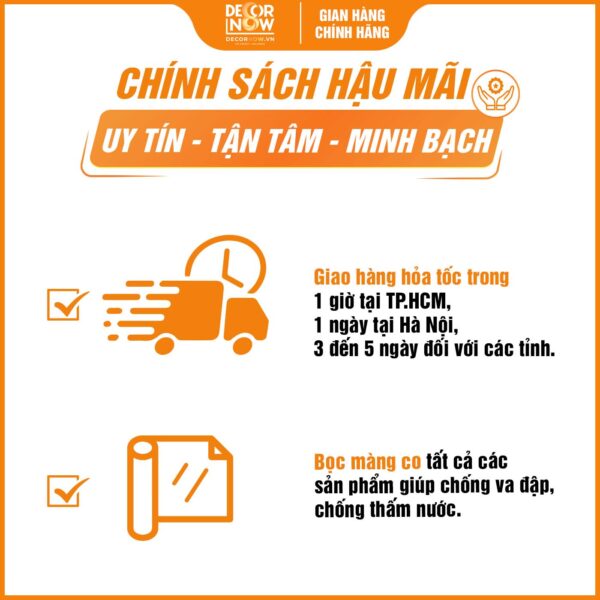 Chính sách hậu mãi dành cho tranh hoằng pháp DecorNow