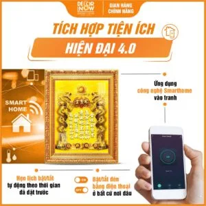 Bài Vị Thần Tài Thổ Địa 3D Siêu Mỏng Tiếng Hán Nền Vàng DecorNow TC211 17 Công nghệ ứng dụng trong bài vị Thần Tài Thổ Địa 3D Tiếng Hán Nền Vàng DecorNow TC211