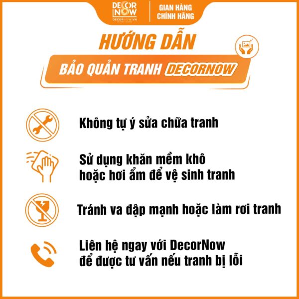 Lưu ý bảo quản và sử dụng các sản phẩm tranh hoằng pháp tại DecorNow