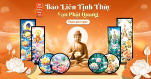 Hình thumbnail bảo liên tịnh thủy vạn phật quang