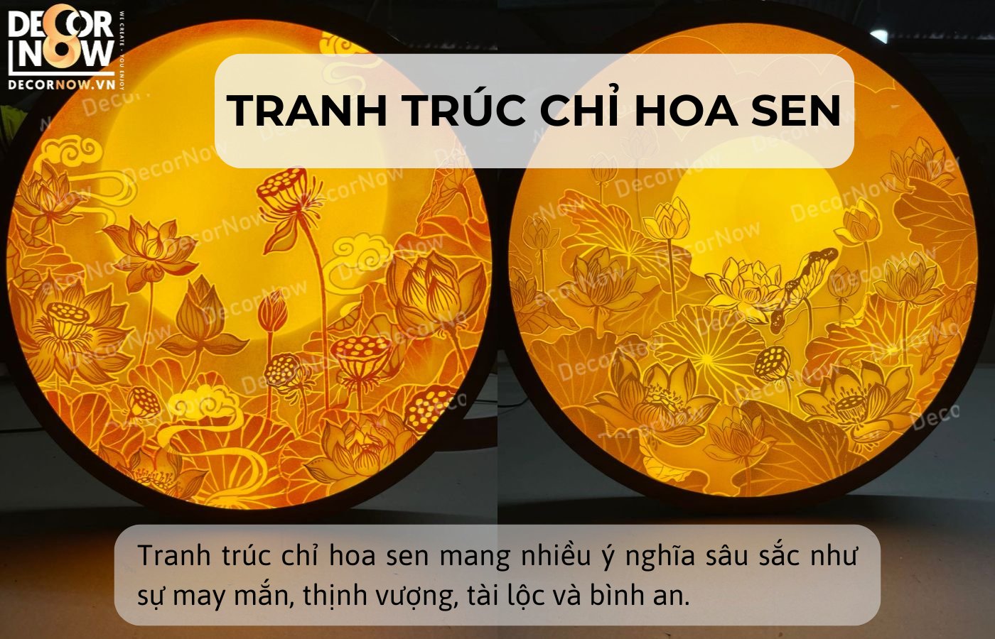 Tranh trúc chỉ hóa sen giá bao nhiêu là phù hợp