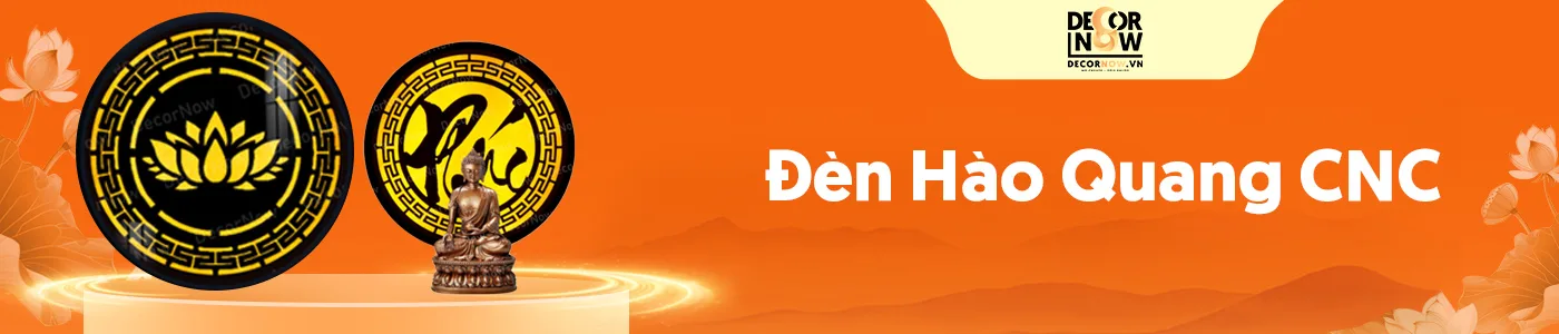 Đèn Hào Quang CNC