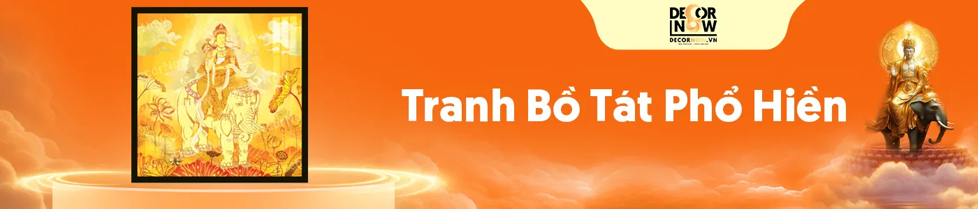 Tranh Bồ Tát Phổ Hiền