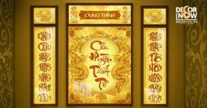 Mẫu bài vị thờ gia tiên DecorNow