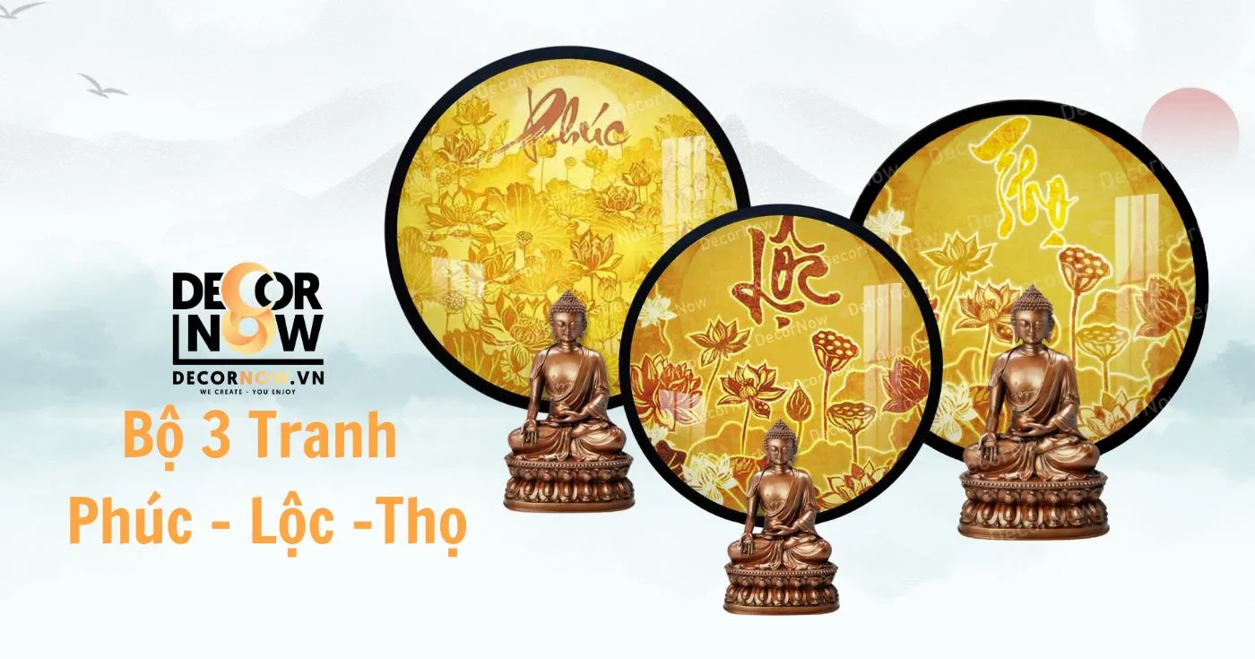 bo ba tranh phuc loc tho 1