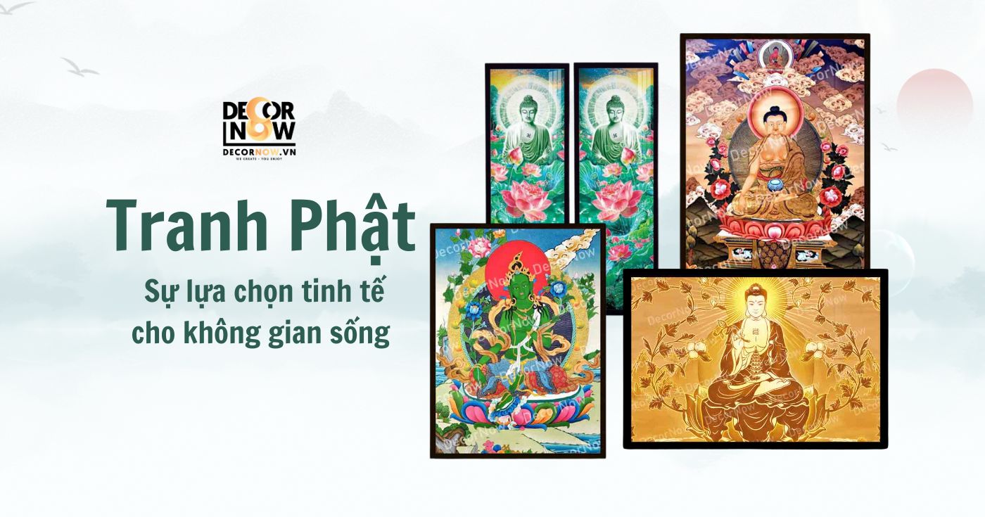 Tranh Phật treo phòng khách - Sự lựa chọn tinh tế cho không gian sống 31 tranh phat treo phong khach