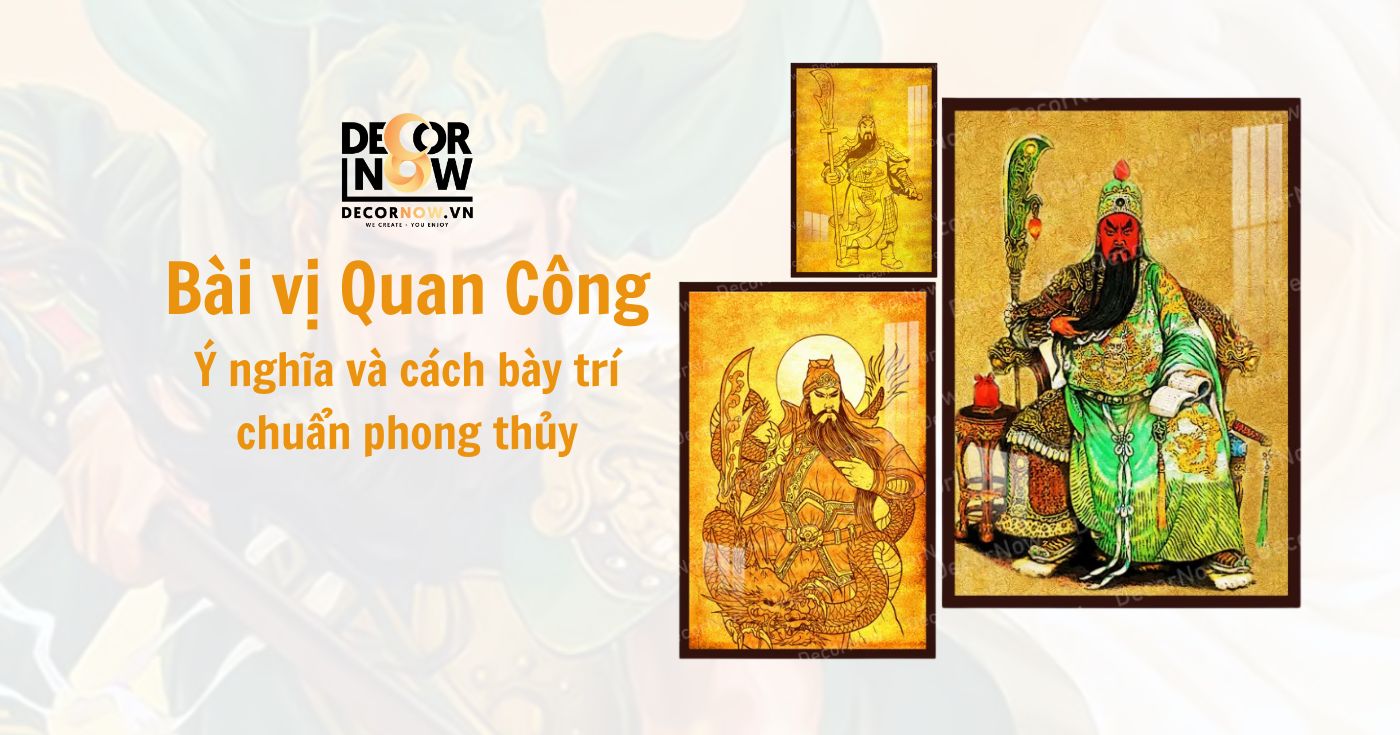Bài vị Quan Công – Ý nghĩa và cách bày trí chuẩn phong thủy 9 y nghia bai vi quan cong