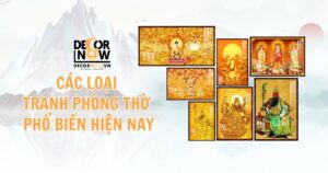 Cac loai tranh phong tho pho bien hien nay