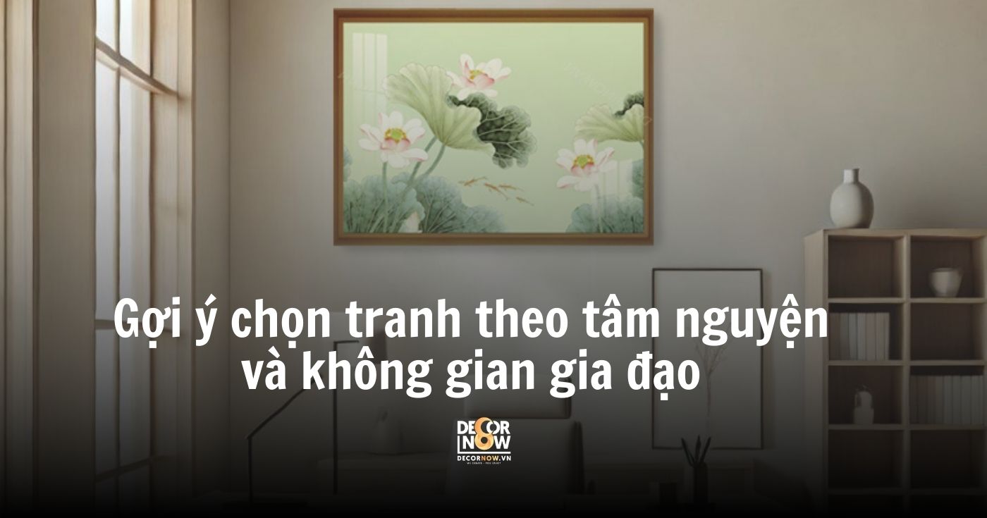 Giá trị tinh thần và tâm linh của tranh cá chép 9 Gợi ý chọn tranh theo tâm nguyện và không gian gia đạo