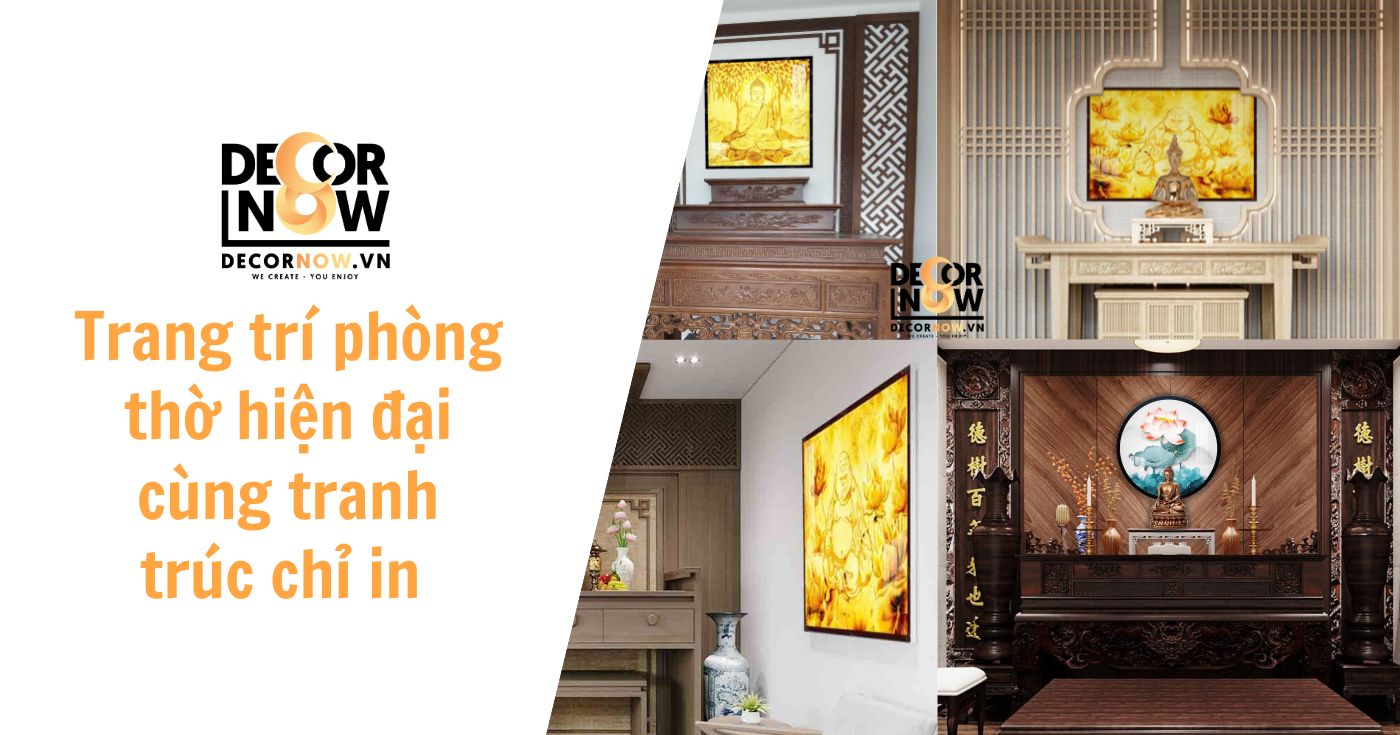 Ket luan – Tranh truc chi in DecorNow Su lua chon hien dai cho long thanh kinh