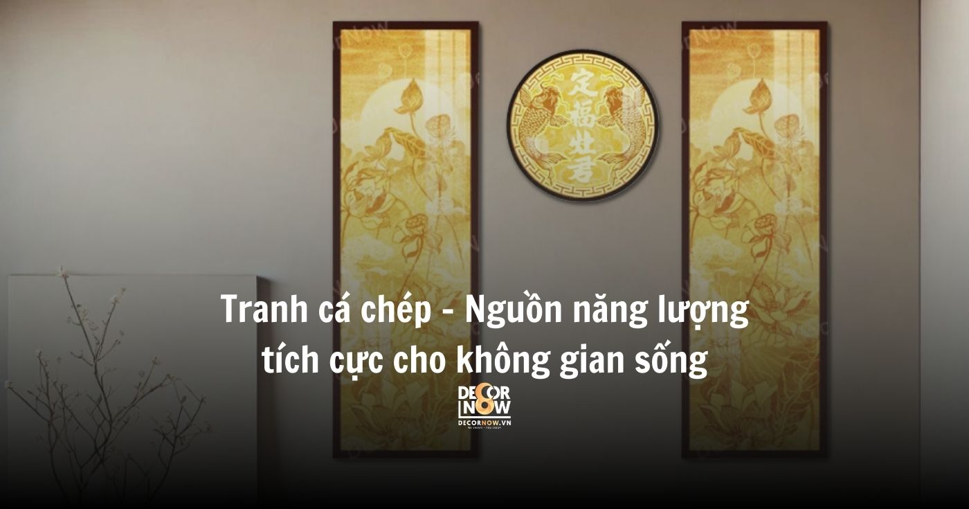 Giá trị tinh thần và tâm linh của tranh cá chép 7 Tranh cá chép-Nguồn năng lượng tích cực cho không gian sống