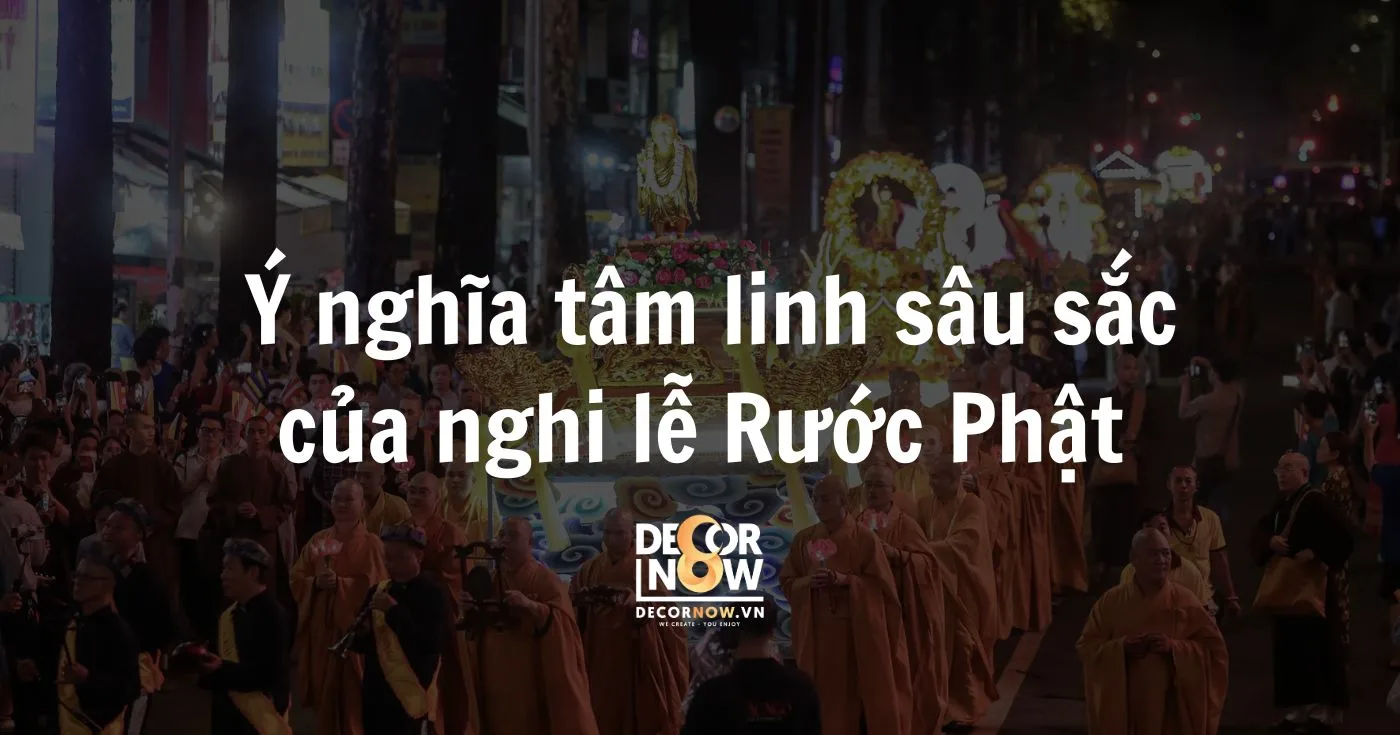 Y nghia tam linh sau sac cua nghi le Ruoc Phat