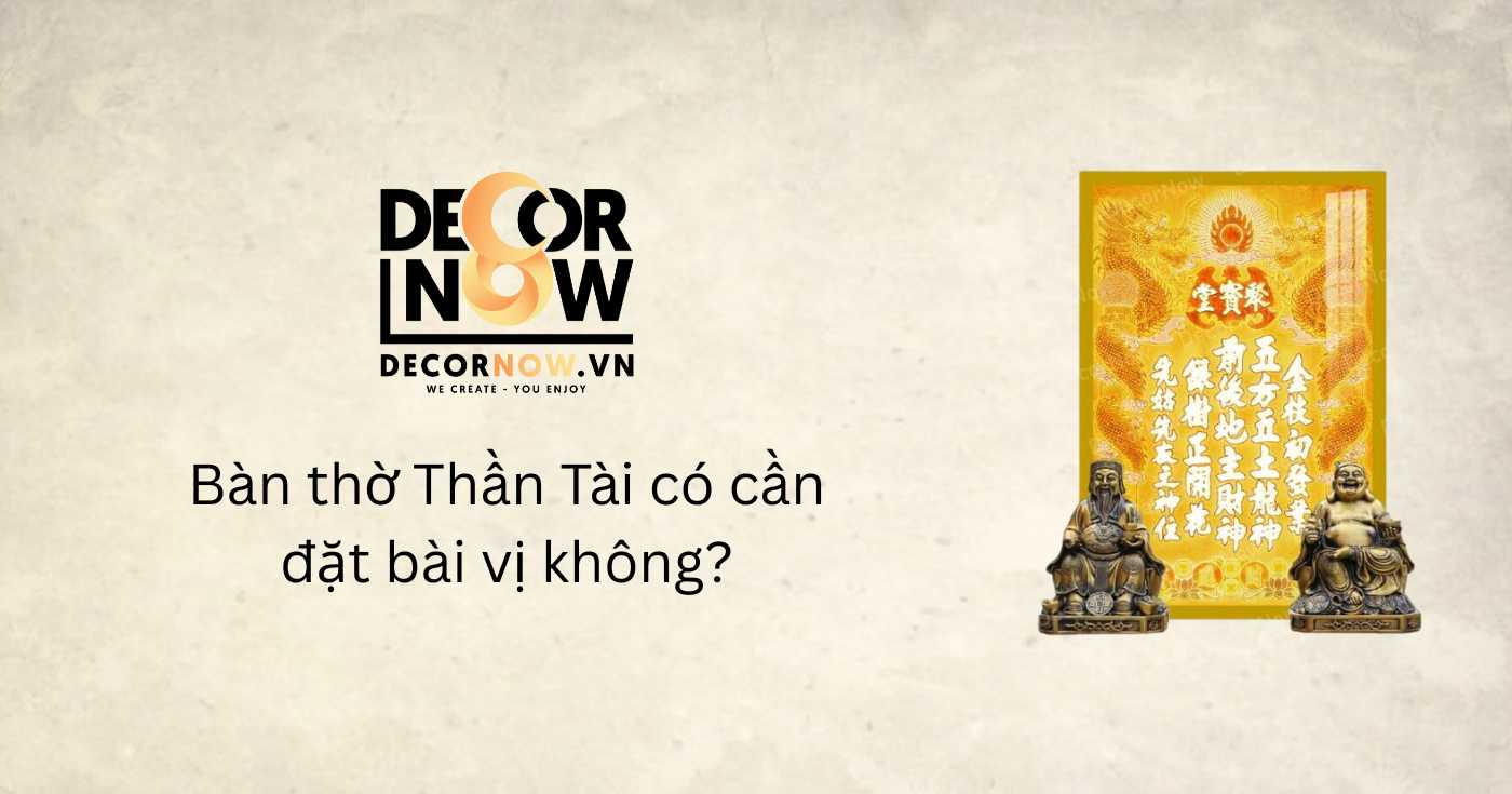 Ý nghĩa những dòng chữ Hán trên bài vị thần tài thổ địa 10 Bàn thờ Thần Tài có cần đặt bài vị không?